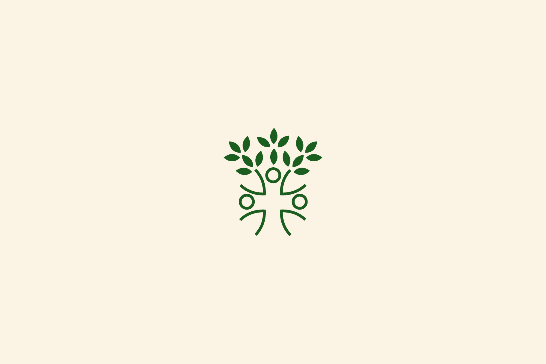 human tree leaf community logo | Creative Market