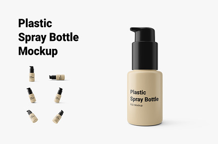 Travel-Size Small Spray Bottle Mockups – PMVCH