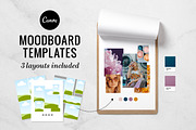 Moodboard Canva Template Bundle | Creative Market