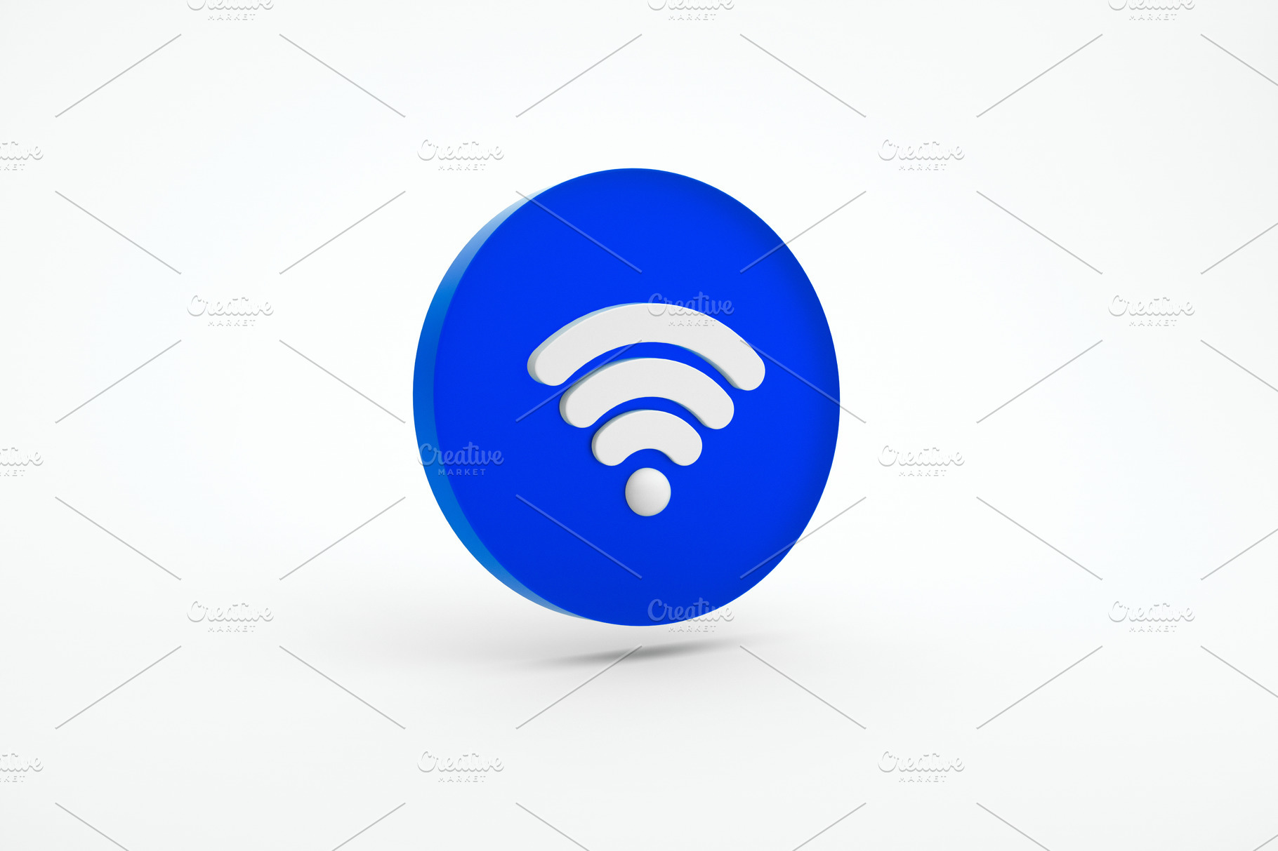 wifi symbol render | Technology Stock Photos ~ Creative Market