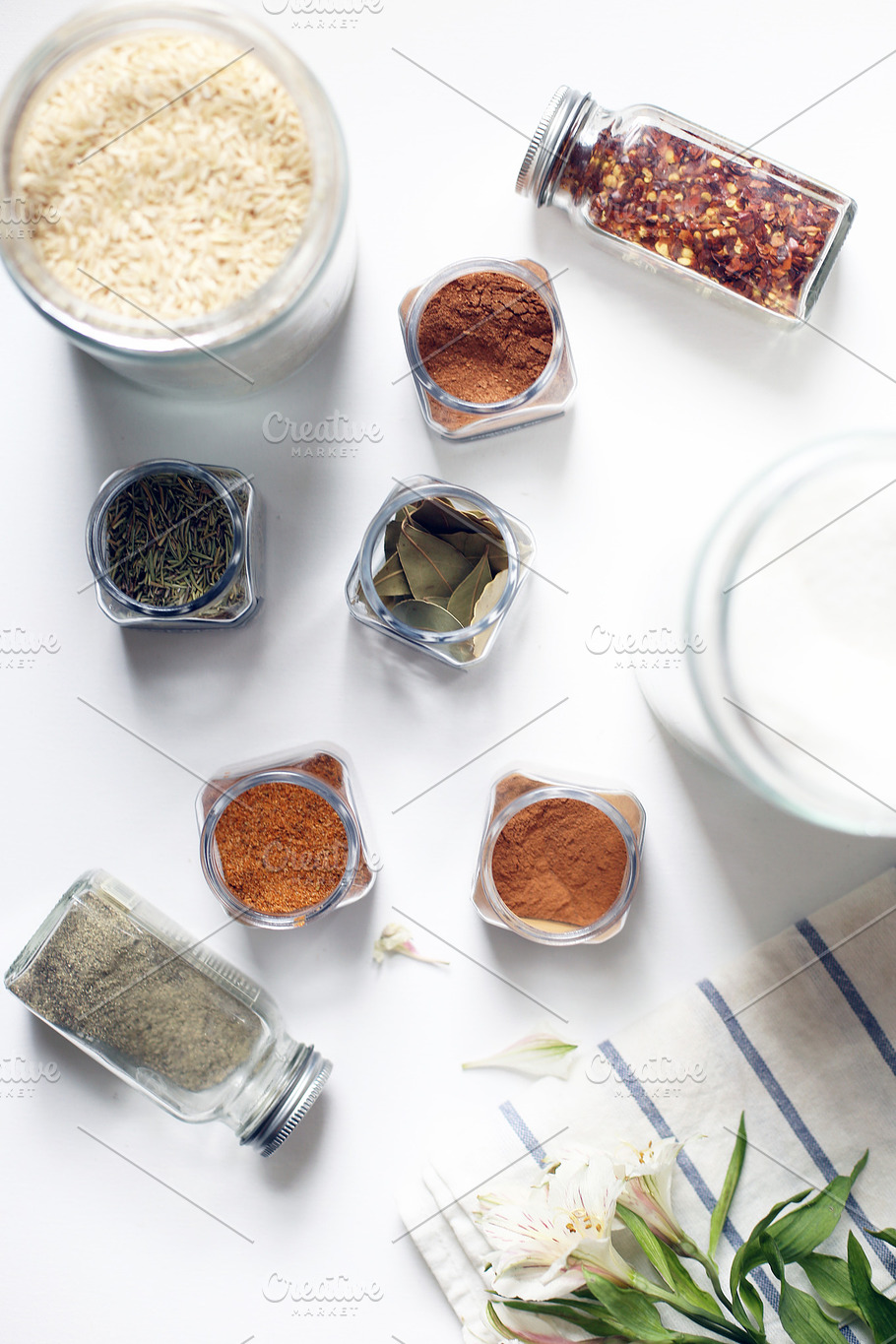 Spice mock up containing spices, mock up, and mockup | High-Quality Food Images ~ Creative Market