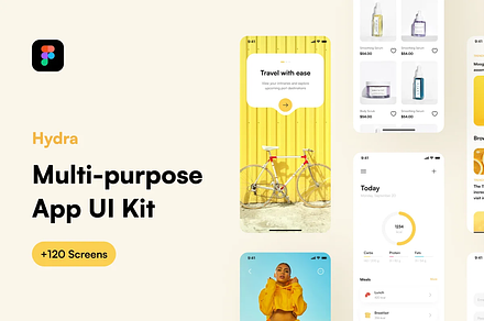 Game Store UI Kit on Yellow Images Creative Store