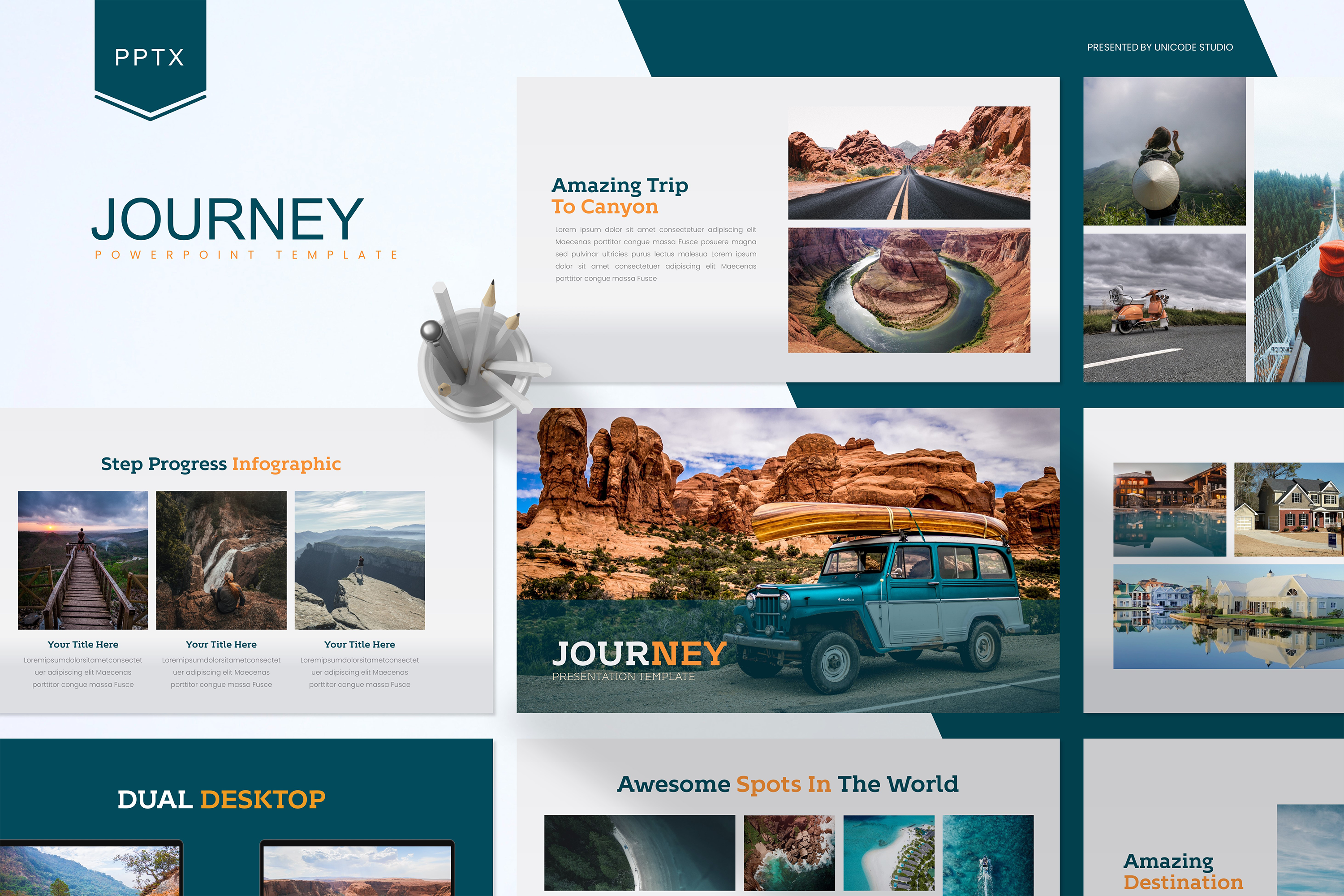 journey presentation template