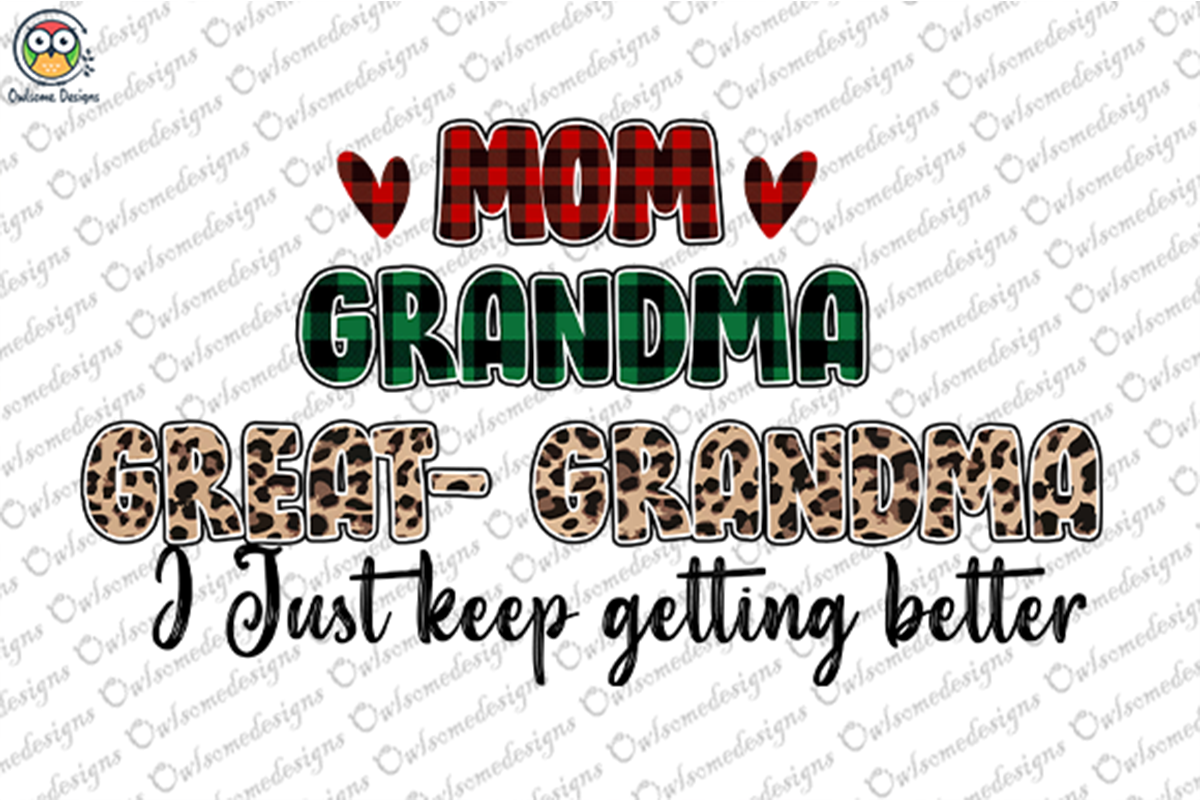 Mom Grandma sublimation design | Creative Market