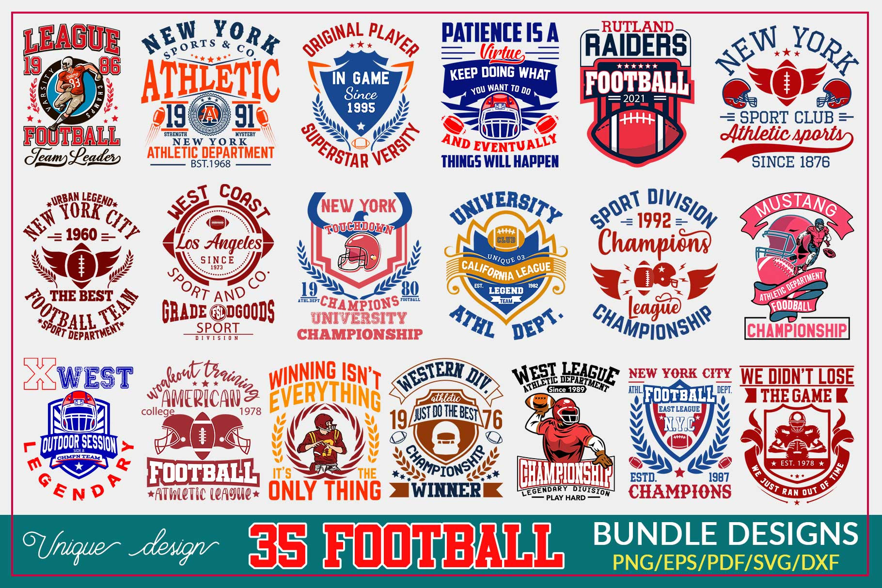 American Football T Shirt Design for SVG Graphic by relaxnayem