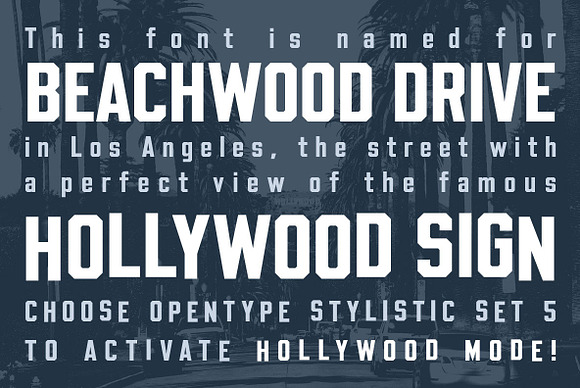  LA Old English Style Font Design 2- Los Angeles