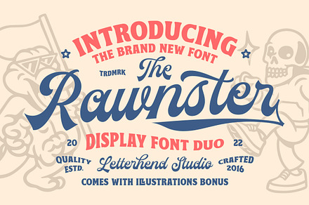 Heavy Hitter Font  Fonts ~ Creative Market