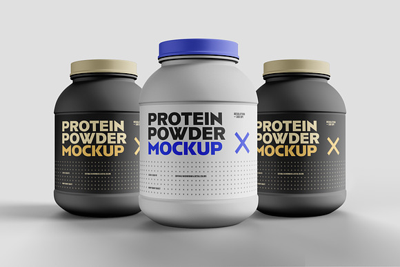 2022 Creative Design Custom Size Papier Protein powder packaging Jar