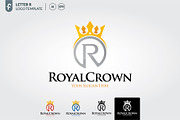 Royal crown logo template | Branding & Logo Templates ~ Creative Market