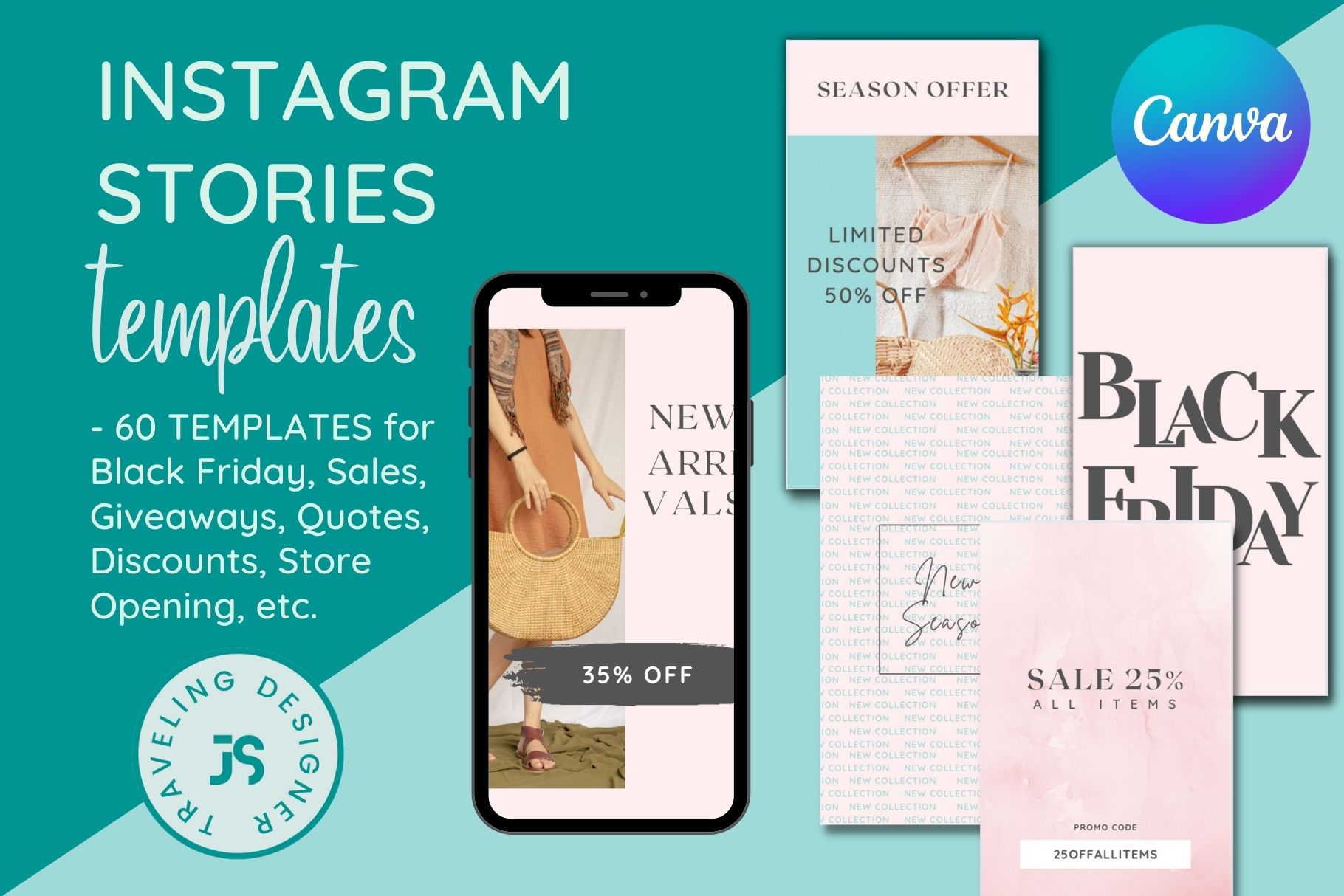 EDITABLE INSTAGRAM STORIES TEMPLATES | Creative Market