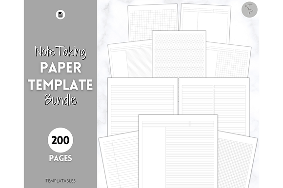 Note Taking Printables - Sweet Paper Trail