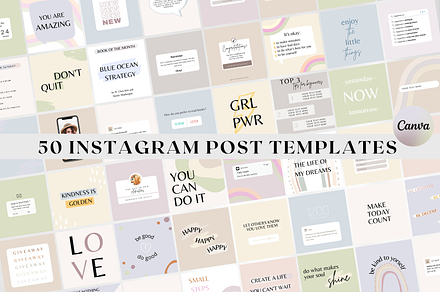 Instagram Memes + Gifs Template Pack 2.0 - My Social Boutique