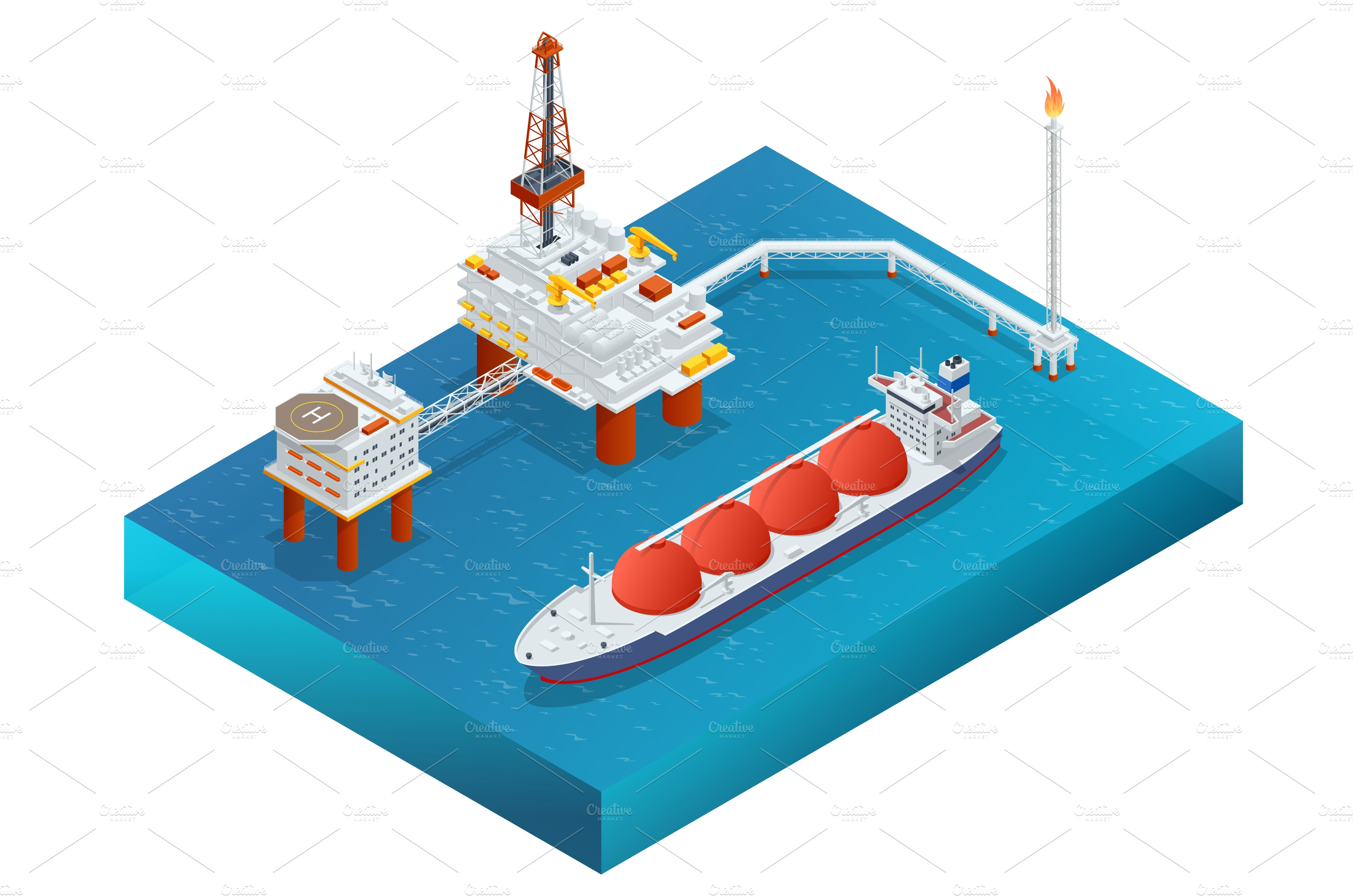 isometric-large-offshore-oil-rig-technology-illustrations-creative