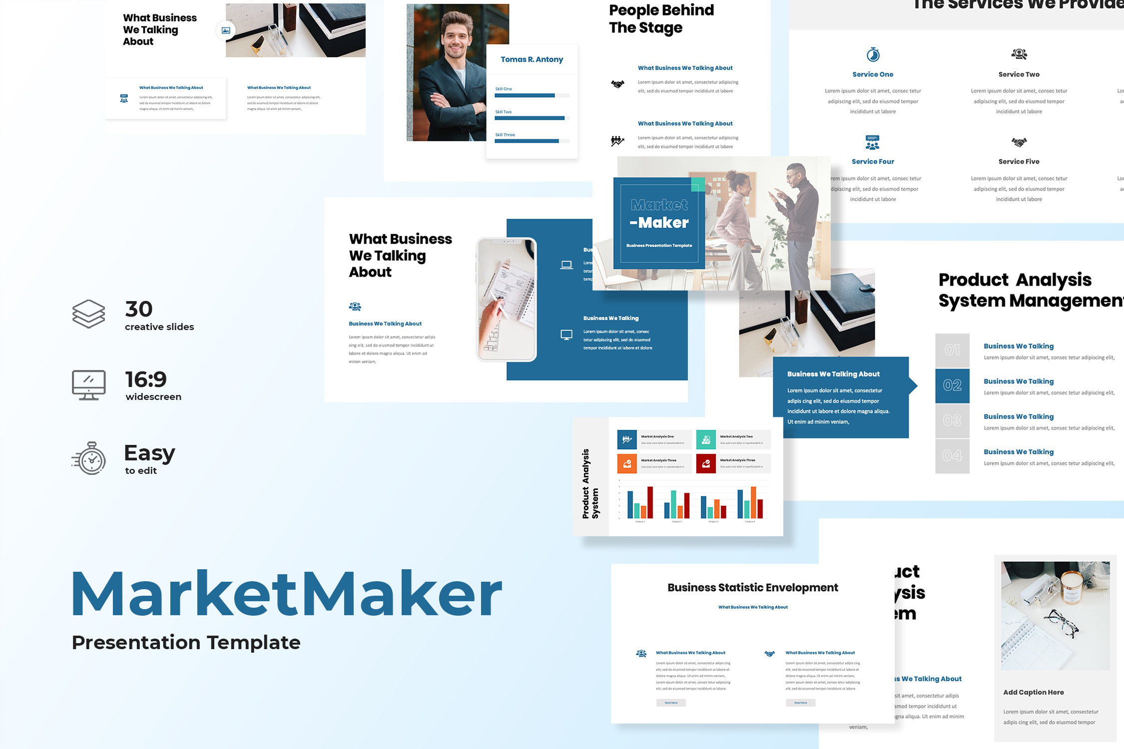 creative market presentation templates