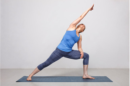 Woman Practicing Advanced Yoga. a Series of Yoga Poses Stock Image - Image  of practicing, strength: 89493841