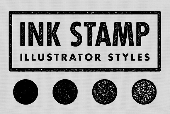 The INK Stamp Effect  Brushes & More ~ Creative Market