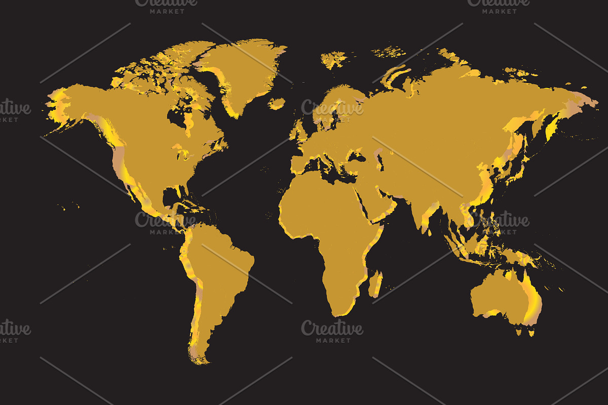 world map gray vector pre designed illustrator graphics creative market