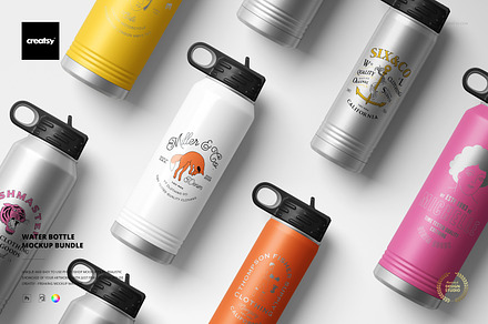 Spice Shaker Bottle Mock-up by mesmeriseme.pro on @creativemarket