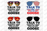 Talk To Me Goose SVG PNG Top Gun Svg Aviator Svg Shirt Cricut Cut File