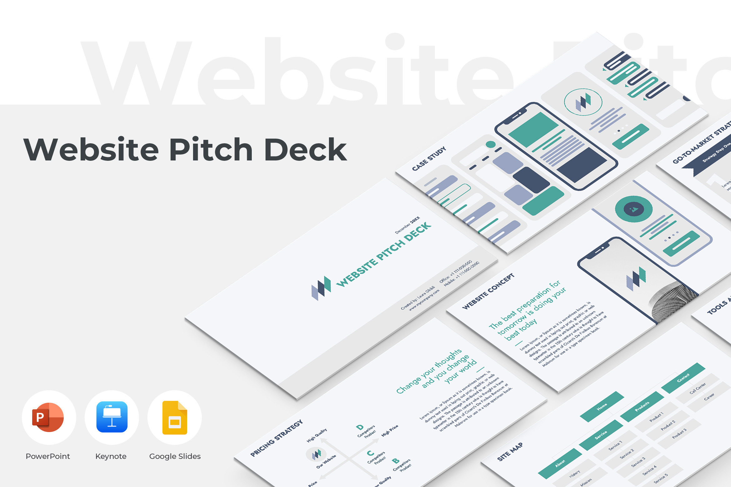 website design pitch presentation