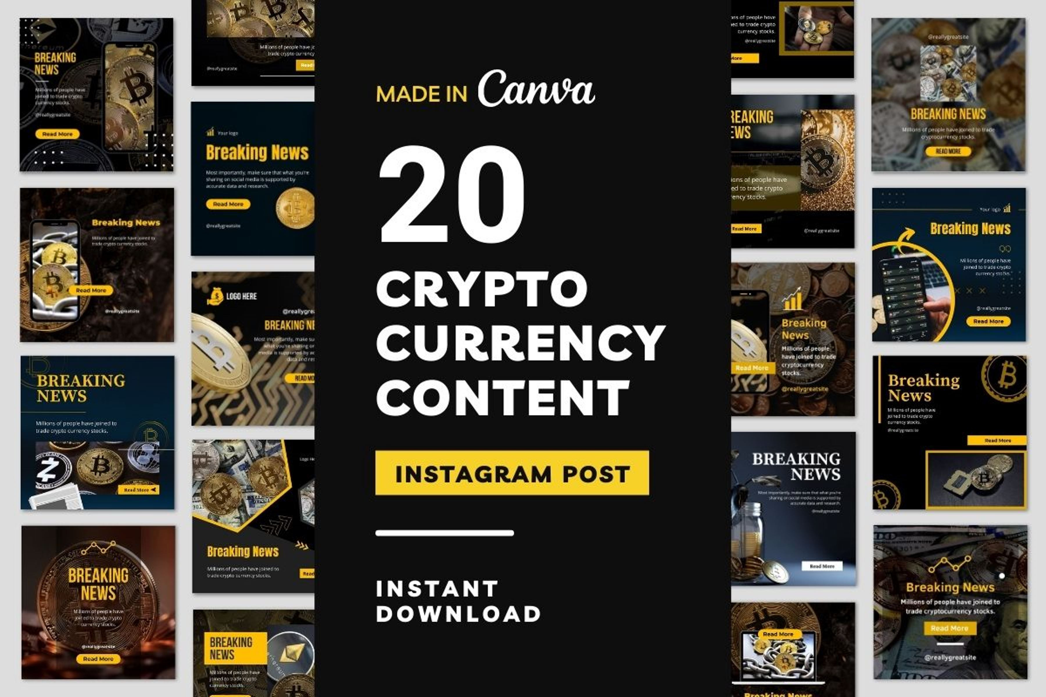 crypto currency instagram