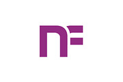 NF logo design | Branding & Logo Templates ~ Creative Market