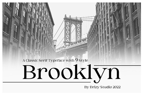 Brooklyn Numeral Set  Sans Serif Fonts ~ Creative Market