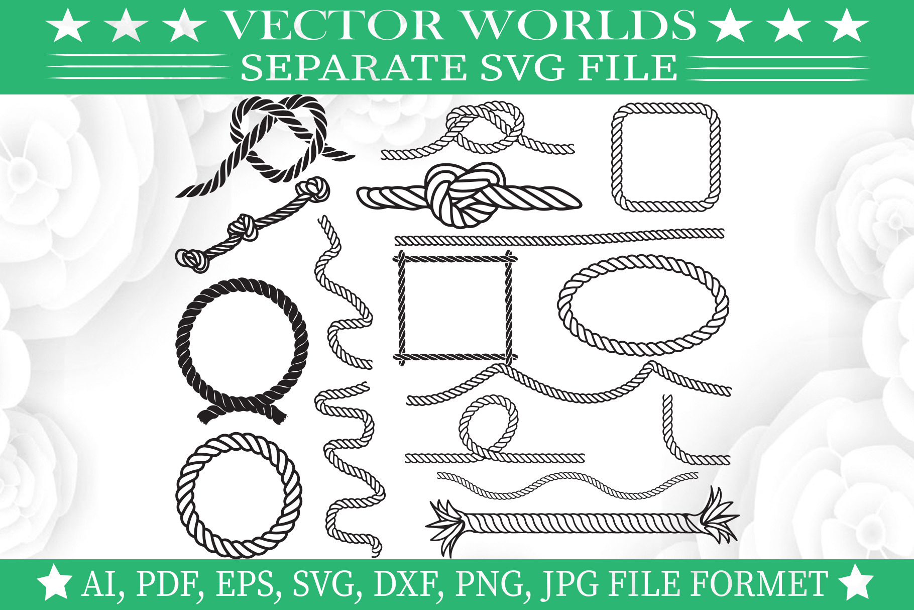 Rope Svg, Love, Rock Svg | Graphic Objects ~ Creative Market