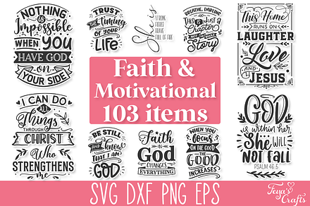 Mini Scripture SVG Bundle