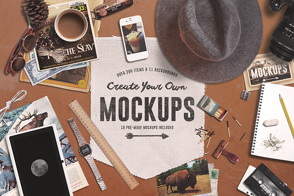 Create Your Own Mockups | Branding Mockups