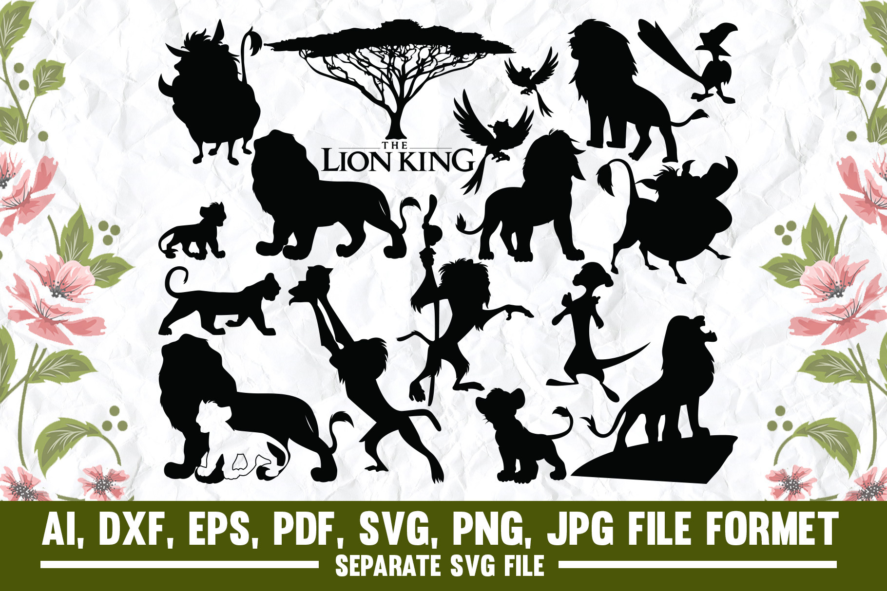 Lion King Bundle svg | Graphic Objects ~ Creative Market