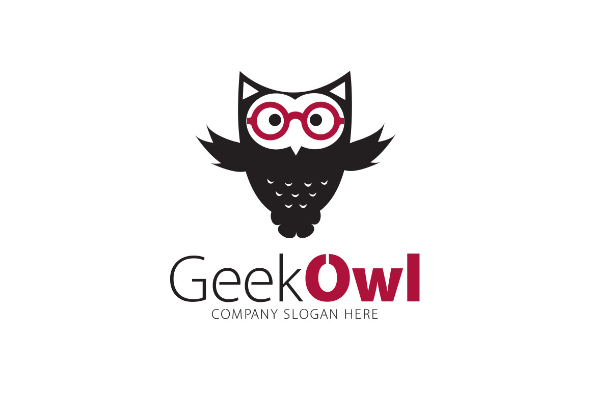 Owl Geek logo | Branding & Logo Templates ~ Creative Market