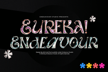 Eureka Text Effect and Logo Design City