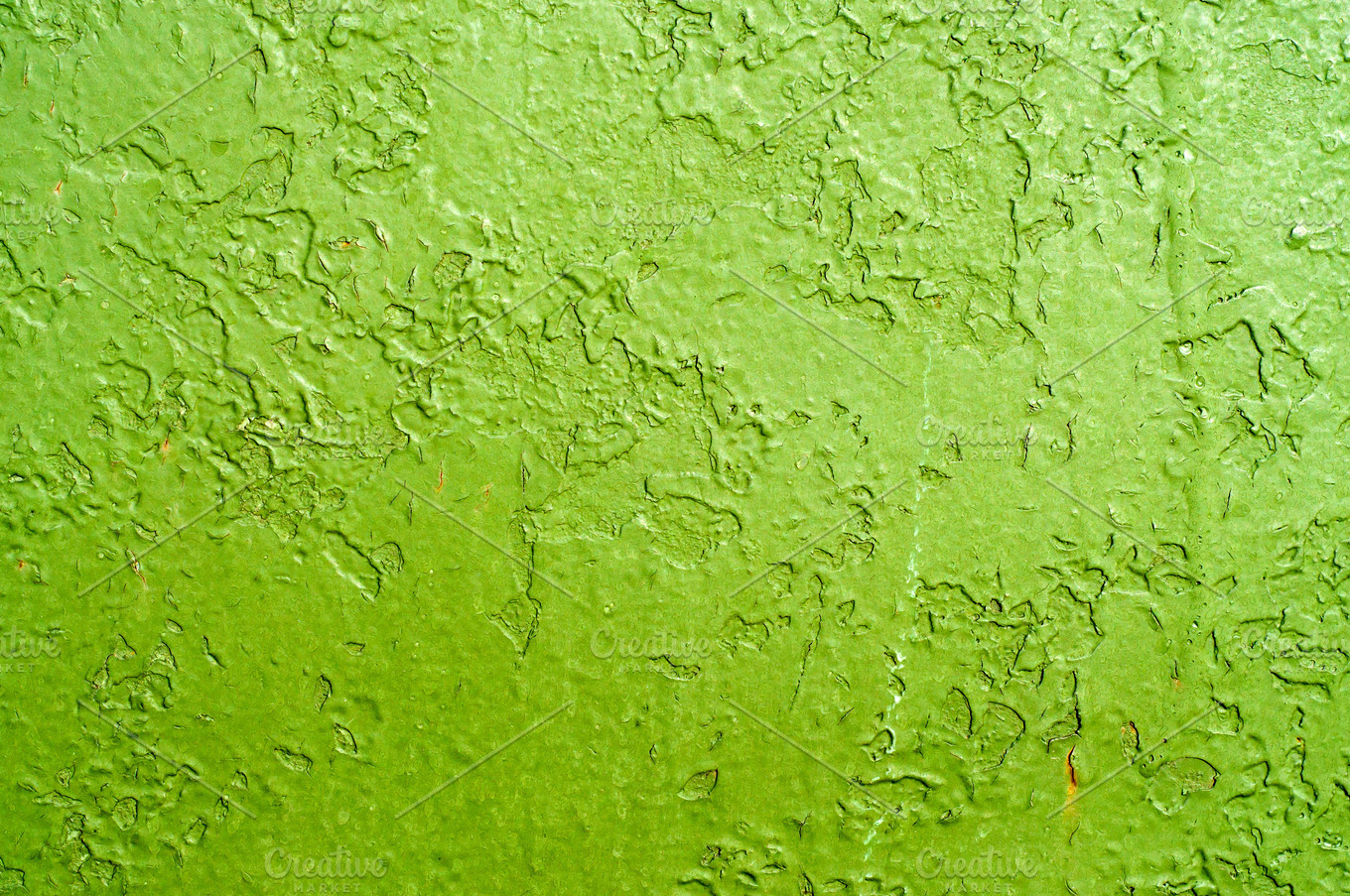 Grunge Green Paint 