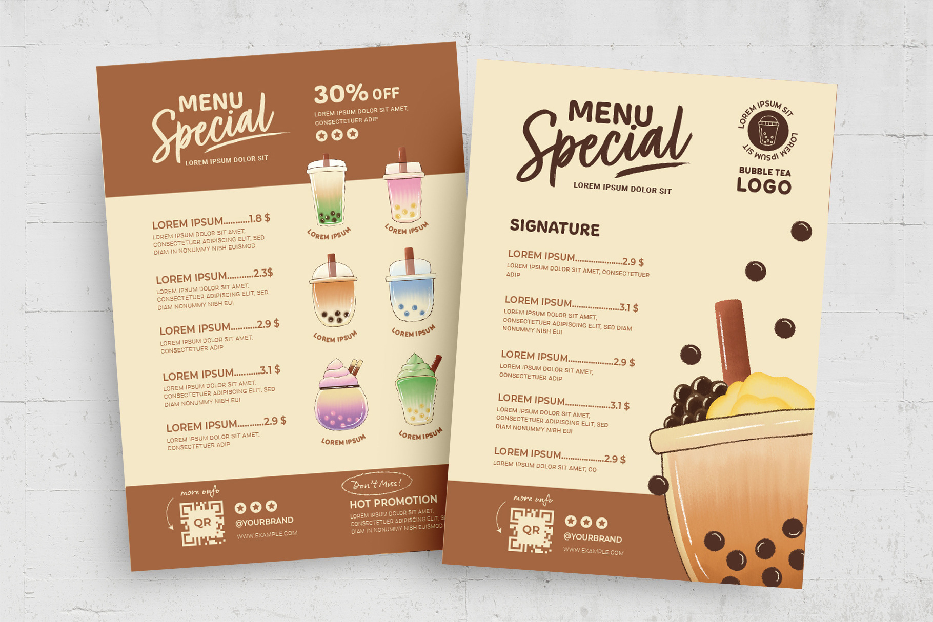 Tea Menu Templates - MustHaveMenus  Bubble tea menu, Tea smoothies, Tea  house menu