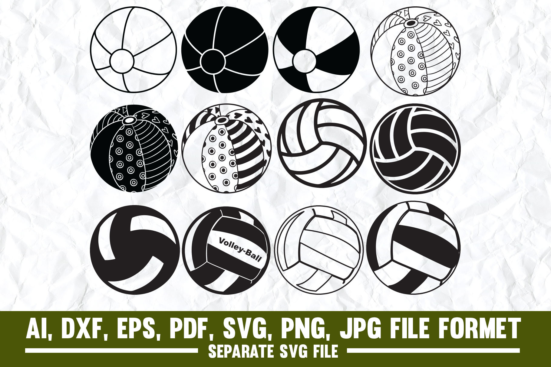 Beach ball,beach,ball,volleyball svg | Graphic Objects ~ Creative Market