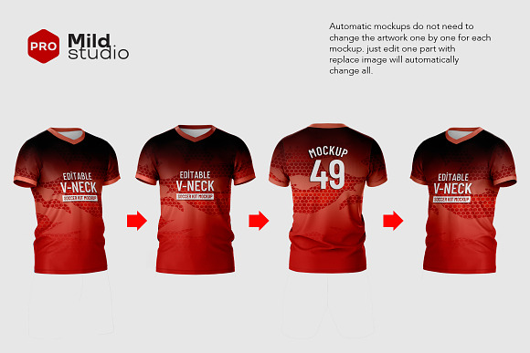 V Neck Soccer kit Mockup V.04 in 2023  Clothing mockup, Soccer kits, Shirt  mockup