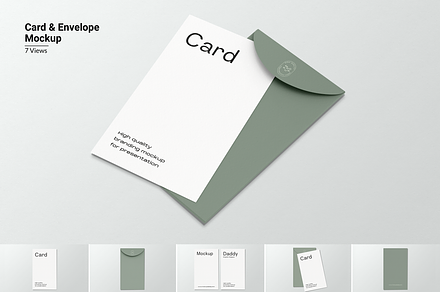 Rack card mockup digital assets for download