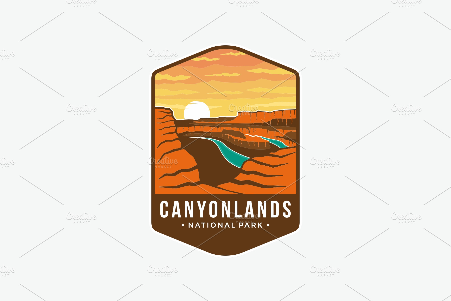 Canyonlands National Park Logo Branding And Logo Templates Creative