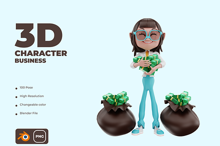 3D Characters Bundle, 120+ Assets, Deals ByPeople