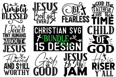 MEGA BUNDLE 111 Bible Verses  Illustrations ~ Creative Market