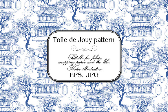 Historic Pattern Styles: Toile de Jouy