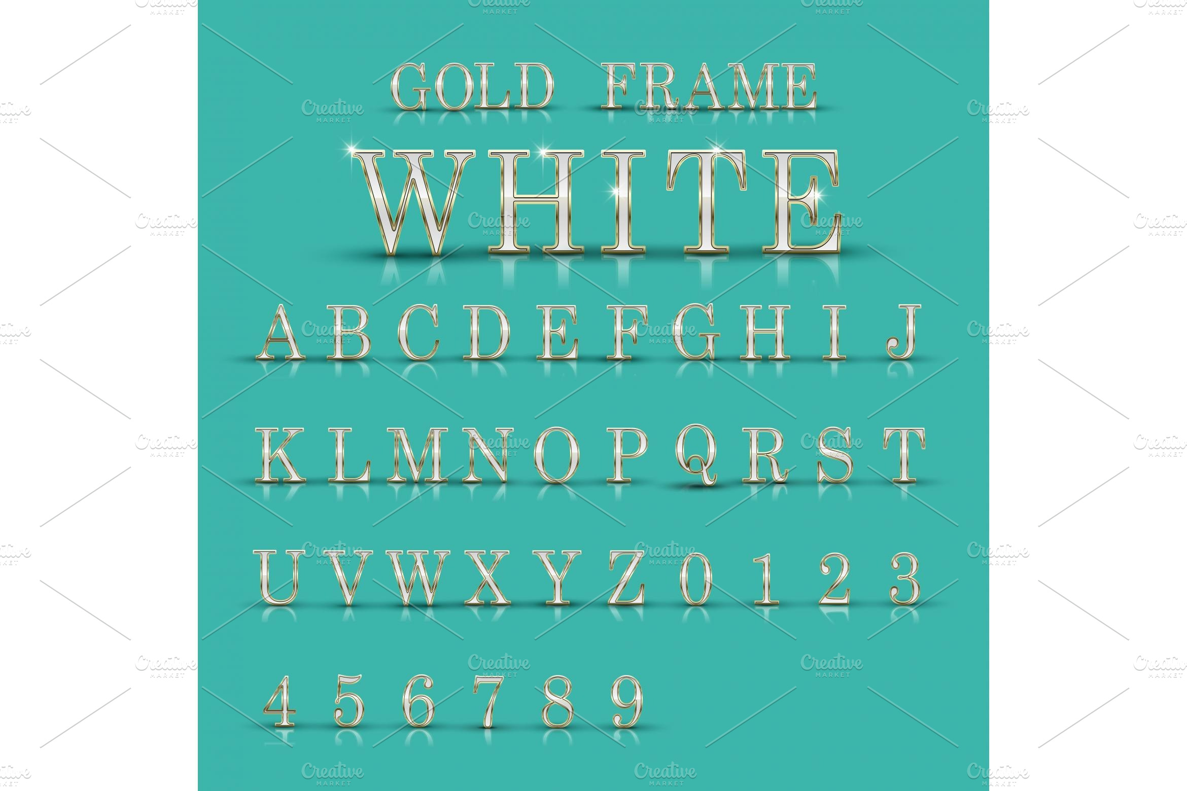 elegant-white-alphabets-and-numbers-illustrator-graphics-creative