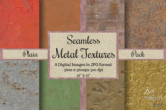 Seamless Metal Textures, Steel Pattern