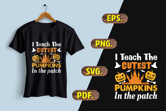 Halloween T-shirt Design Bundle Graphic by mninishat · Creative