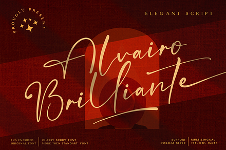 Redshine Script Font