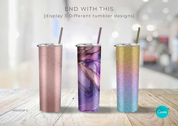 24oz Simple Modern Classic tumbler template sublimation svg