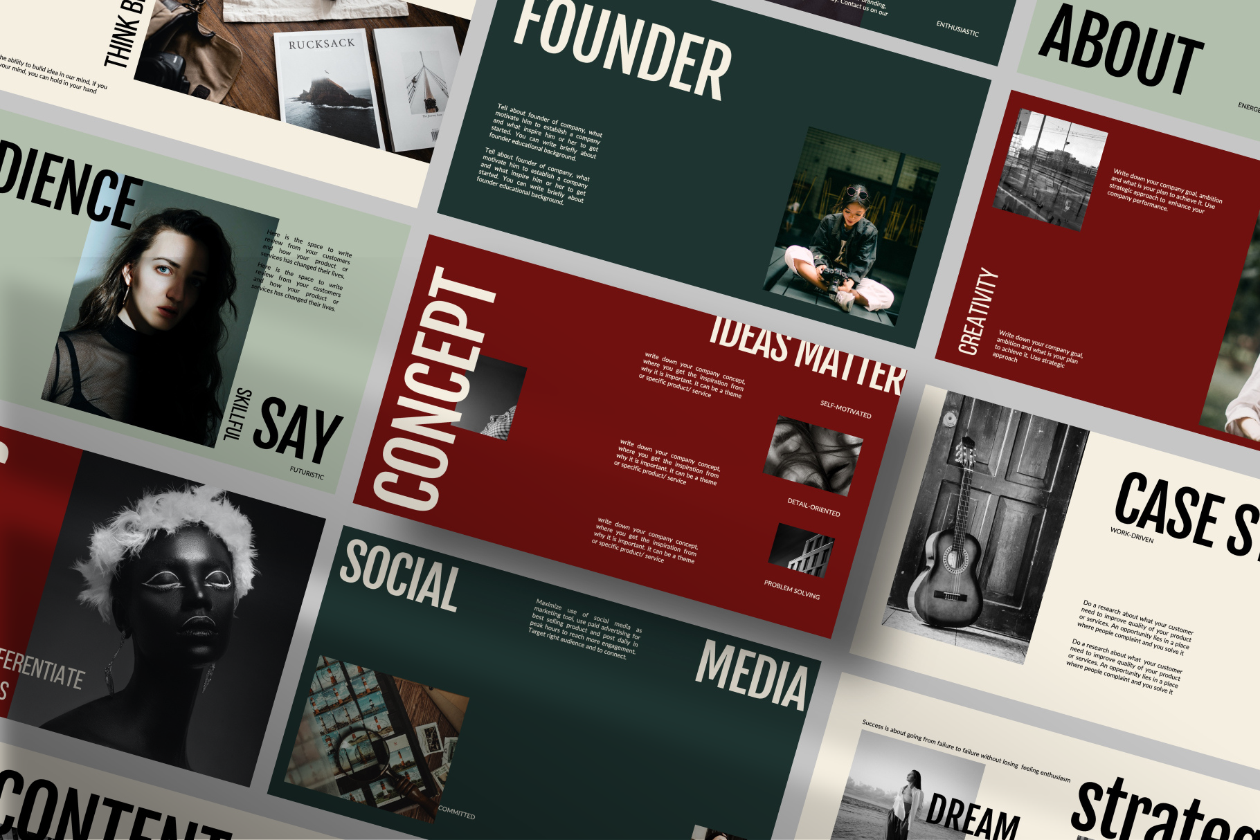 Agency Powerpoint Template | Presentation Templates ~ Creative Market