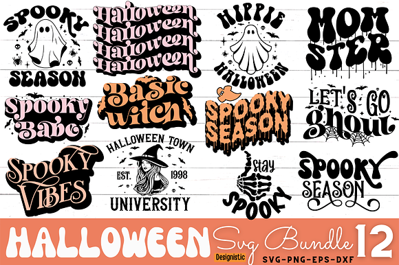 Halloween Tie Svg, Png, Bundle, Decal Tie for Shirt Svg