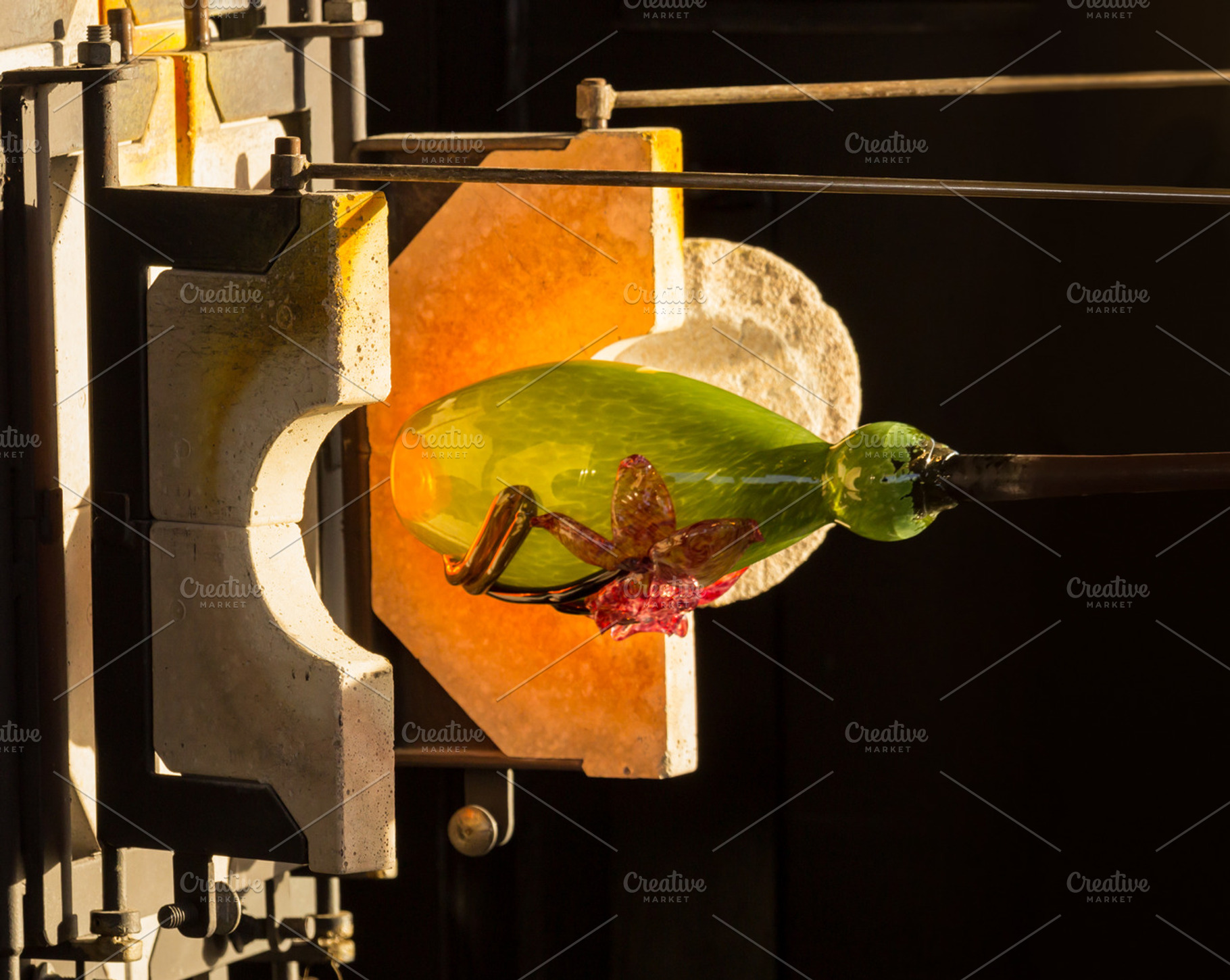 Glass blowing HighQuality Industrial Stock Photos Creative Market